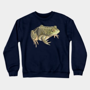 American Bullfrog Watercolor Crewneck Sweatshirt